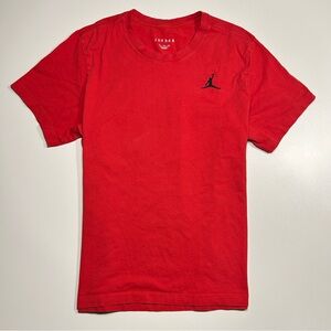 Jordan Men's Jumpman Embroidered Logo T-Shirt Gym Red Black Size 2XL